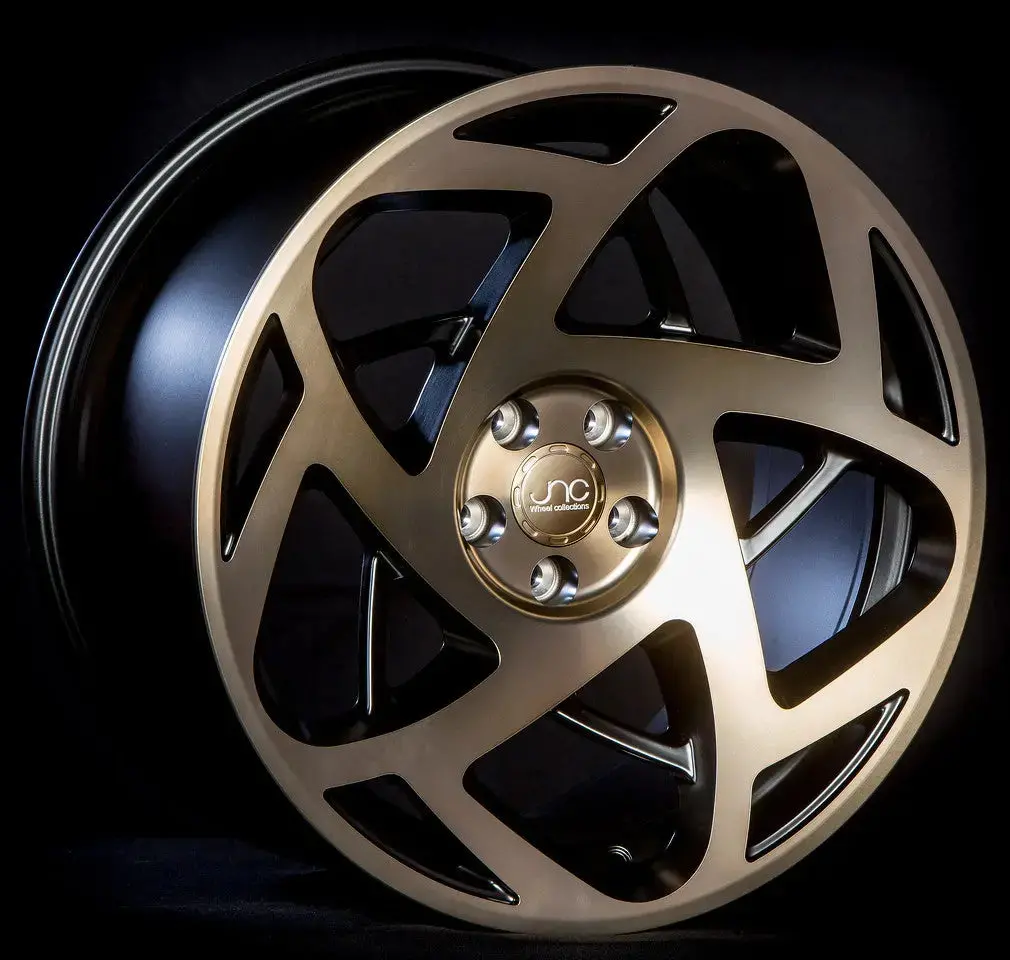 Jnc047 Matte Black Machine Bronze Face 1