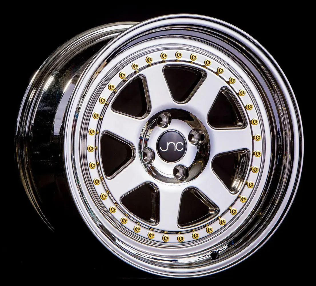 Jnc048 Platinum With Gold Rivets 1