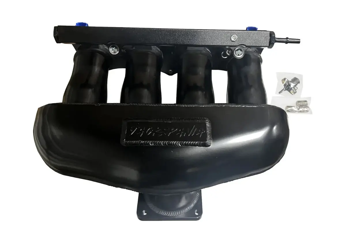 K Series Center Feed Sheet Metal Intake Manifold With 90Mm Throttle Body Flange 1