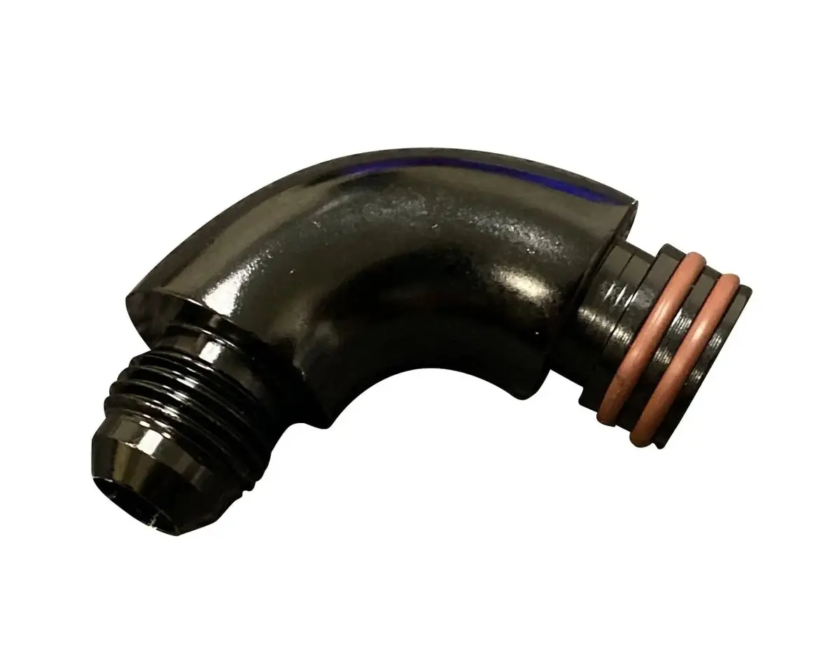 K Series Tucked Center Feed Fuel Line Kit An6 With Fuel Rail, Regulator, And Gauge 1