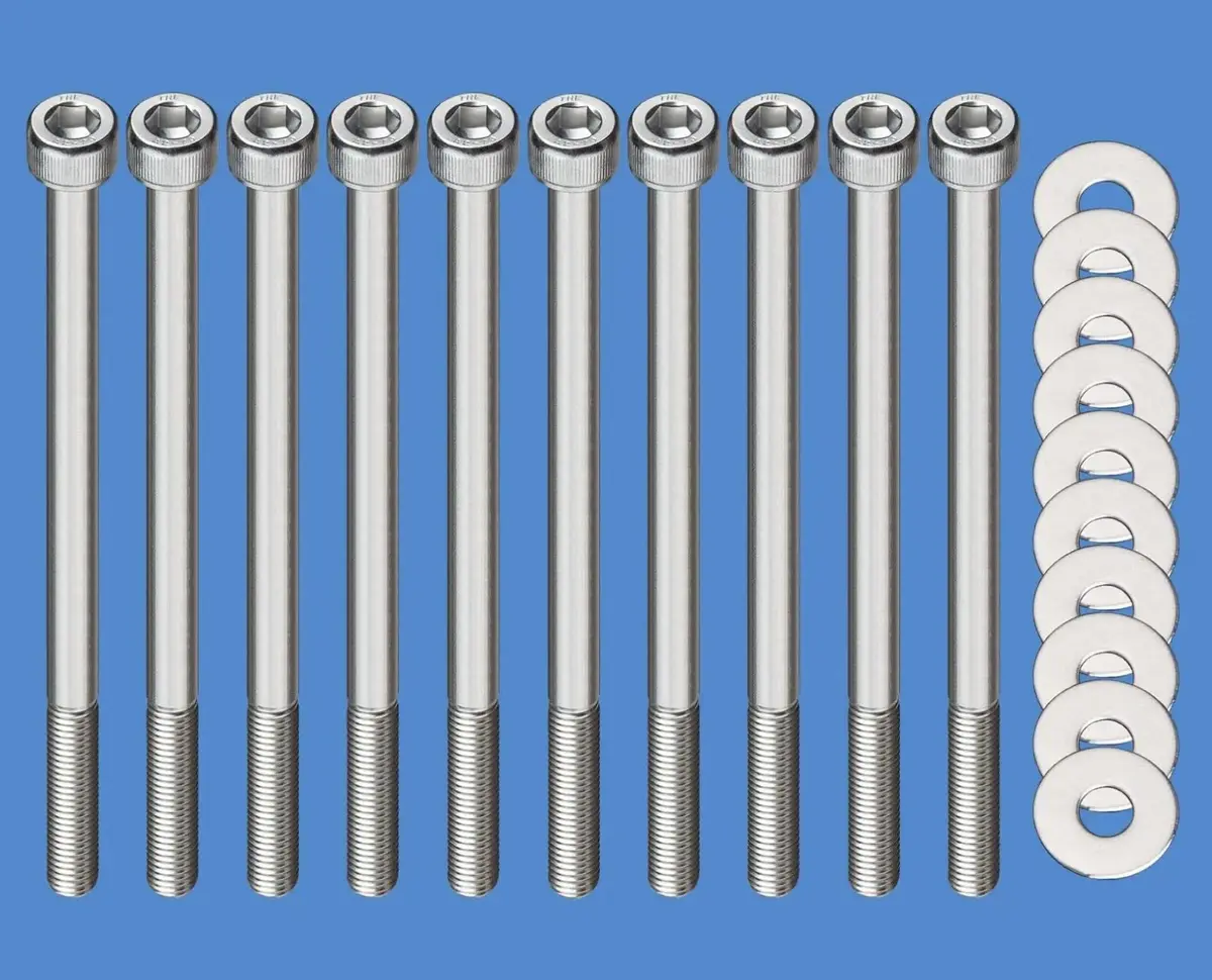 Ls Intake Manifold Bolt Kit Stainless Steel Allen Socket Head M6 X 110Mm 1