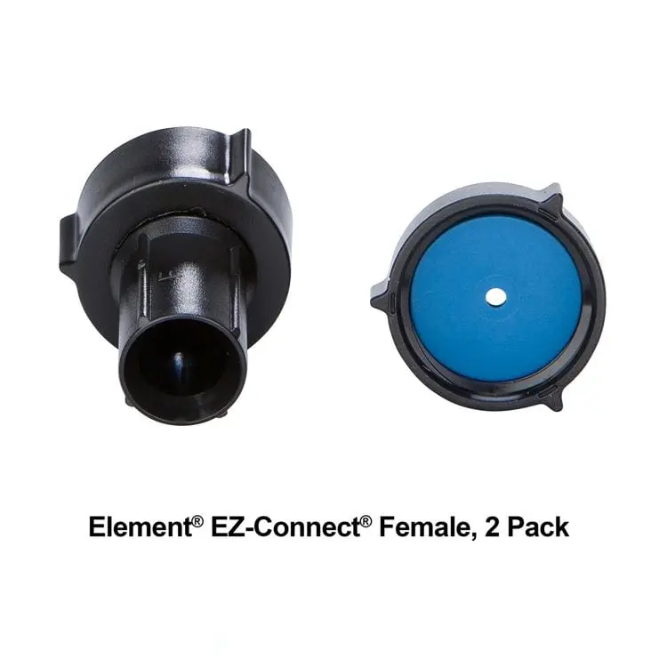 Element Ez-Connect Pieces For Soaker Hoses - Female 2 Pack 1