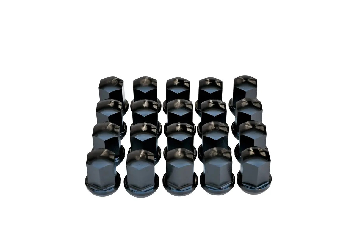 アルミ ラグナット "ブラック" 　Set Of 20 1