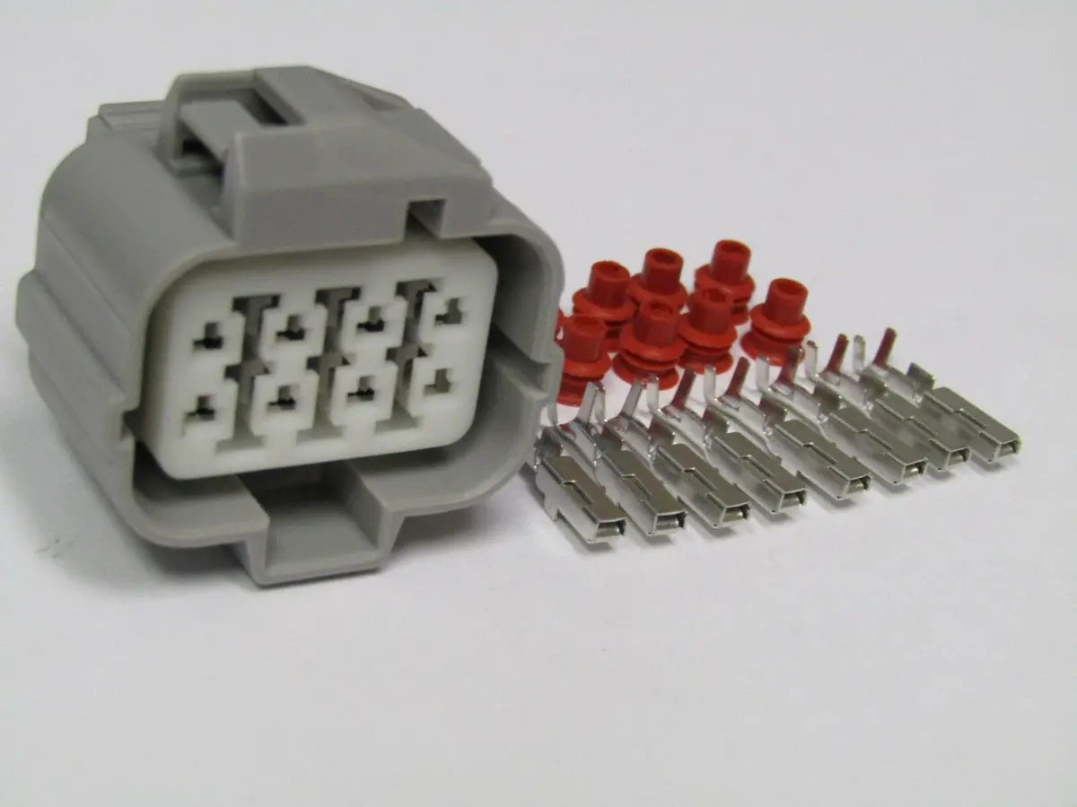 New Oem 8 Wire Distributor Connector Plug Repair For Obd1 Honda / Acura 1