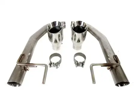 Plm 2.5" Dual Axle Back Exhaust Pipe Kit Mustang 2015 - 2017  V8 Gt 1