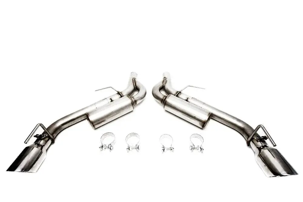 Plm Axle Back Exhaust Chevy Camaro 2.0L 3.6L V6 2016 - 2023 Dual Tips Non-Npp 1