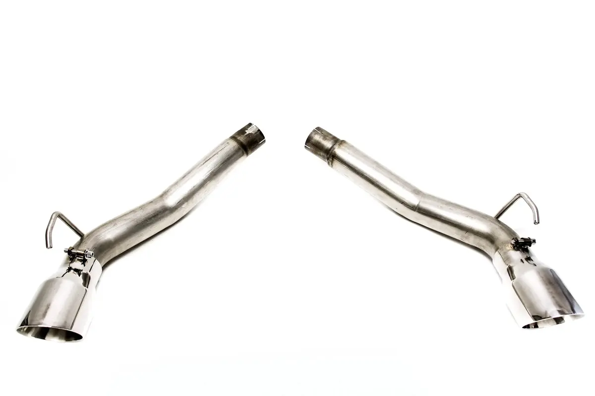 Plm Axle Back Exhaust Muffler Delete V2 - Chevy Camaro V8 2010 - 2015 Stainless Steel 1