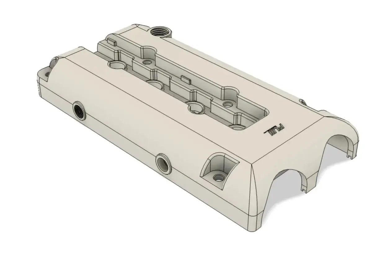 Plm Billet Valve Cover - Honda H22 Vtec F20b 1