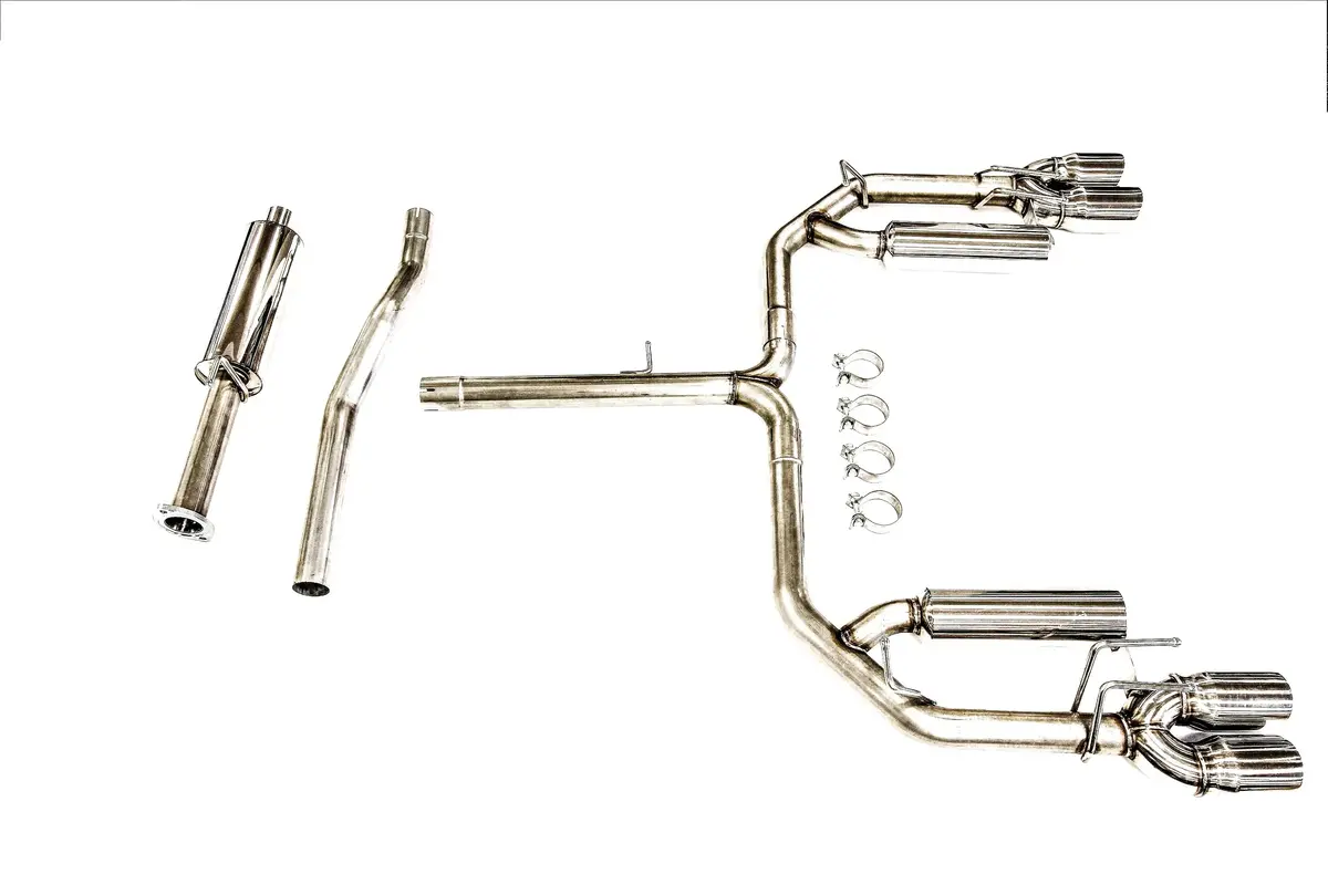 Plm Camry Xse V6 3.5L Cat-Back Exhaust 2018-2022 - Quad Tips 1