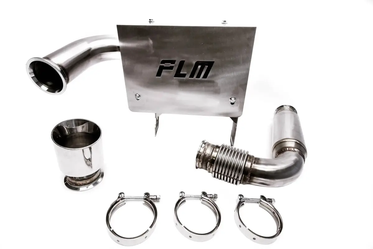 Plm Can-Am Maverick X3 Turbo Full Back Exhaust 3" 1