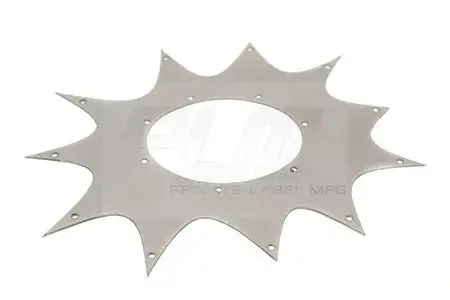 Plm Exhaust Trim Shield - Star Shape 1