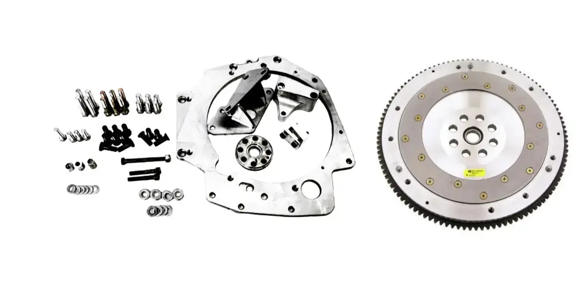 Plm H2b Swap Kit & Clutch Masters Flywheel - Honda Eg Ek & Acura Integra Dc2 1