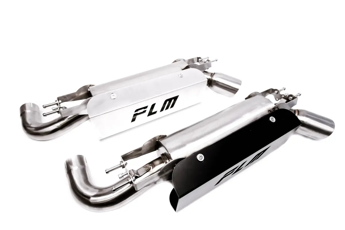 Plm Honda Talon Slip-On Exhaust With Heat Shield 1
