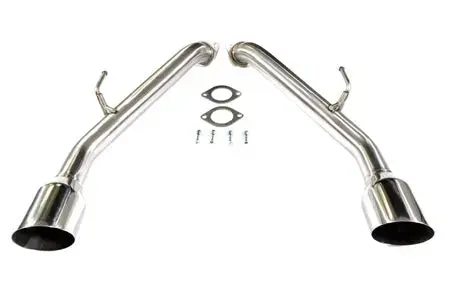 Plm Infiniti Q50 Axle-Back Exhaust Muffler Delete 2014+ (All Models) 1