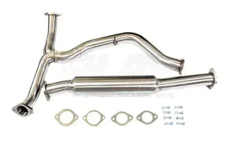Plm Power Driven 3" Resonated Mid Pipe Subaru Wrx Sti 2015 - 2021 1