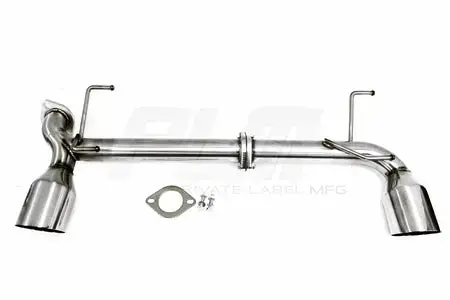 Plm Power Driven Fr-S Brz Axle Back Exhaust With Dual Tips 2012 - 2017+ 1