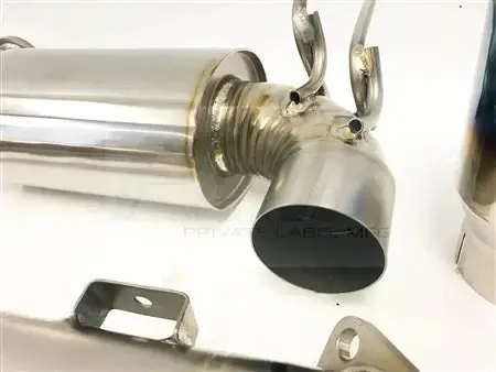 Plm Power Driven Titanium Exhaust - Evo X 08-15 V2 Mitsubishi Lancer Evolution X 2