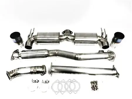 Plm Power Driven Titanium Exhaust - Evo X 08-15 V2 Mitsubishi Lancer Evolution X 1