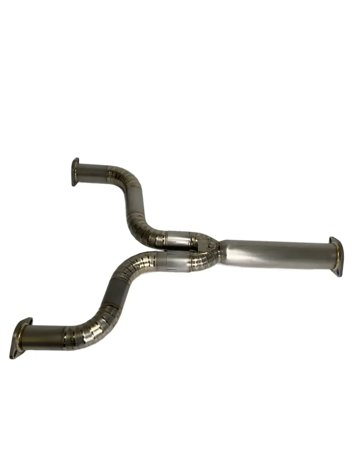 Plm Power Driven Titanium Mid Y-Pipe For Nissan 370Z 1