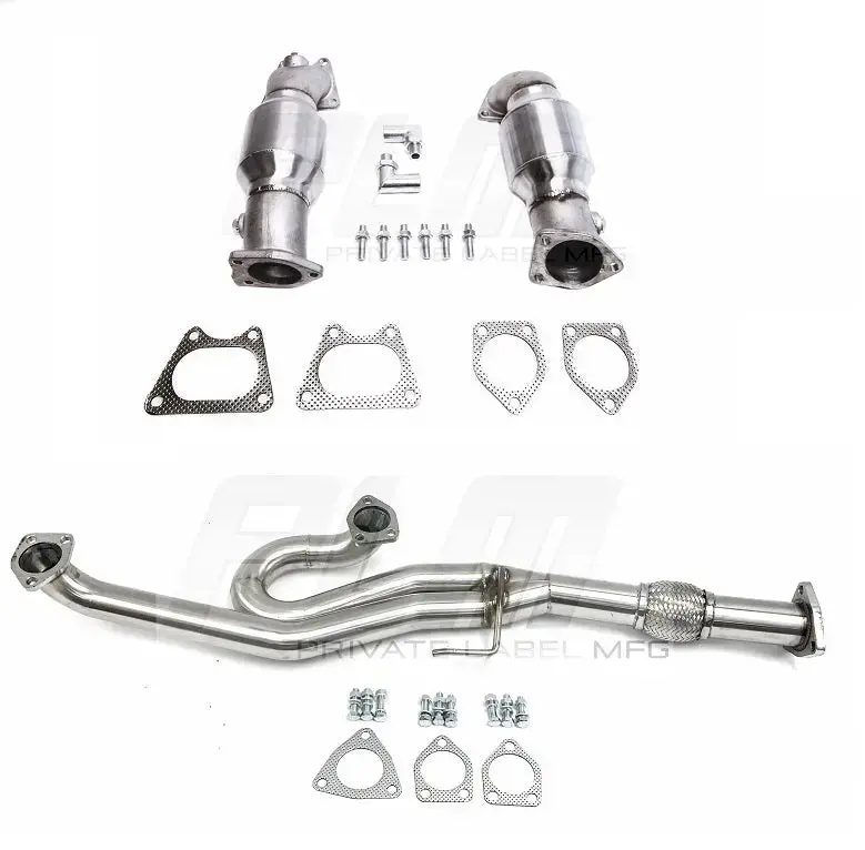 Plm Primary Catalytic Converters Pcd & J-Pipe Acura Tl 2004 - 2008 Combo 1