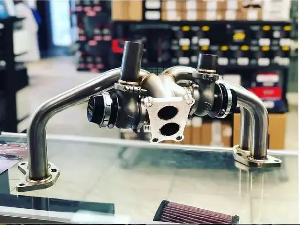 Plm Subaru Wrx 2015+ Equal Length Ewg Header With Turbosmart Wg40 1