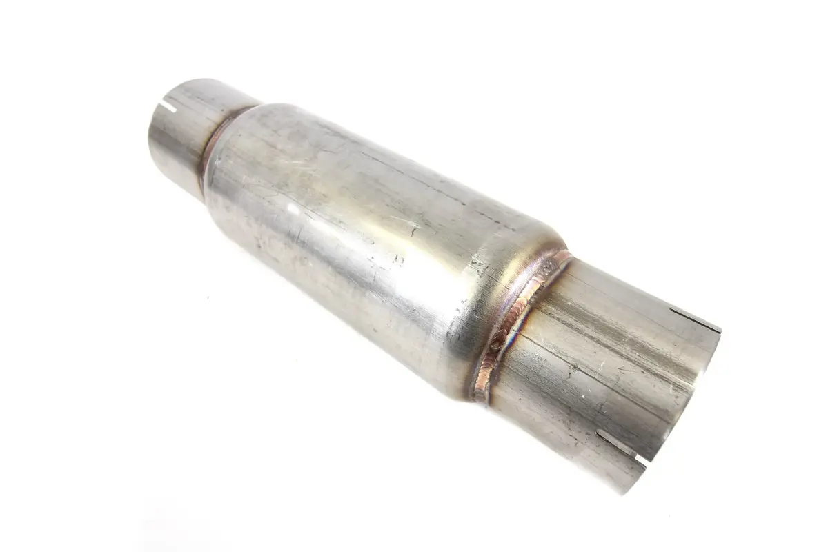 Plm Twister Race Diesel 4" Muffler Resonator - Stainless Steel 1