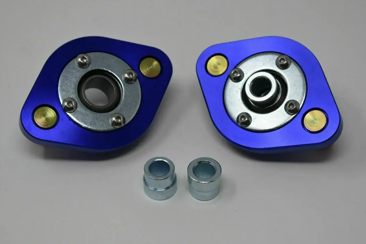 Pillowball Rear Upper Camber Plates For Bmw E30, E36, E46, Z3 Coilover Strut Mount 1