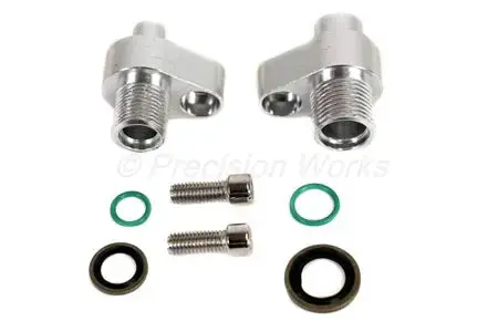 Precision Works Ac Compressor Adapter Fitting Denso 10S17f 10S20f Cnc 1