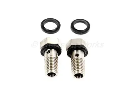 Precision Works Banjo Bolt (03-10 Ford 6.0L 6.4L Diesel Turbo) 2