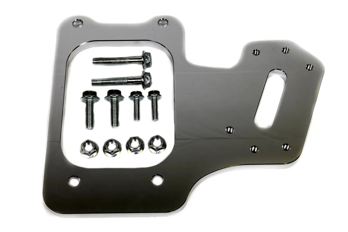 Precision Works Billet Aluminum Staging Brake Mounting Plate For B & D Series 2