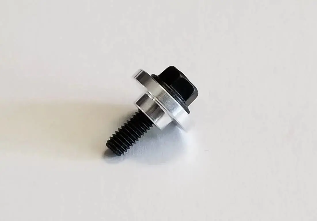 Precision Works Hold Down Bolt Brace For Oil Pickup Tube Fits Ls1 Ls2 Ls3 1