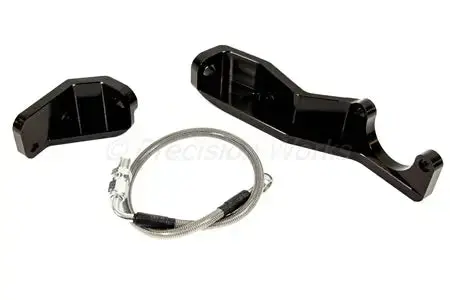 Precision Works Pitch Stop Brace With Clutch Line - Subaru Wrx & Sti 2015+ 1