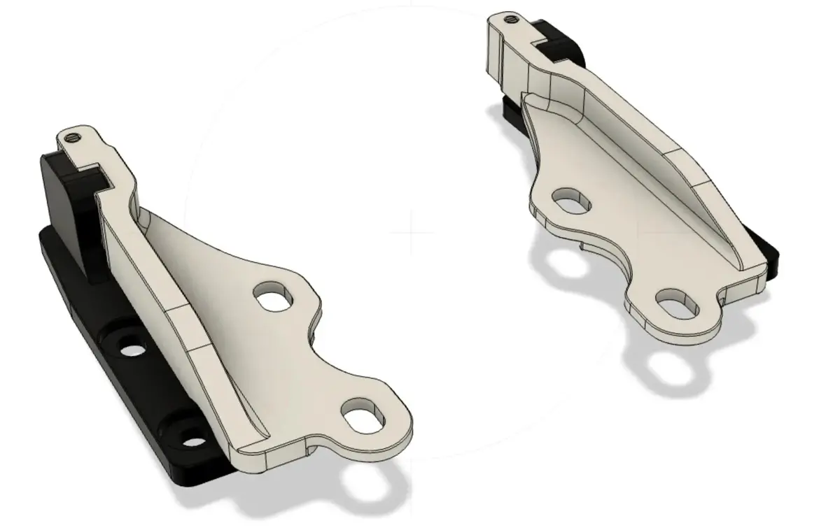 Precision Works Quick Release Hood Hinges - Honda Accord Cg 98-02 1