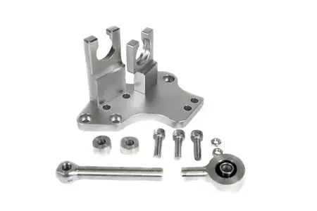 Precision Works Shifter Cable Transmission Bracket Honda H22 F20b 1