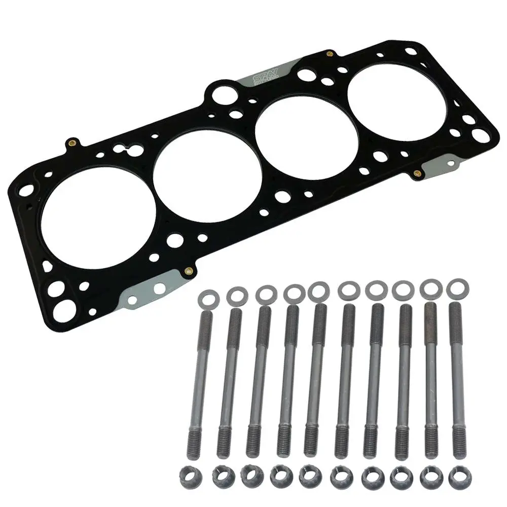 Vw Mki Mkii Gti 1.8/2.0L 8V 118Mm Head Stud +Mls Decompression Head Gasket 2.5Mm 1