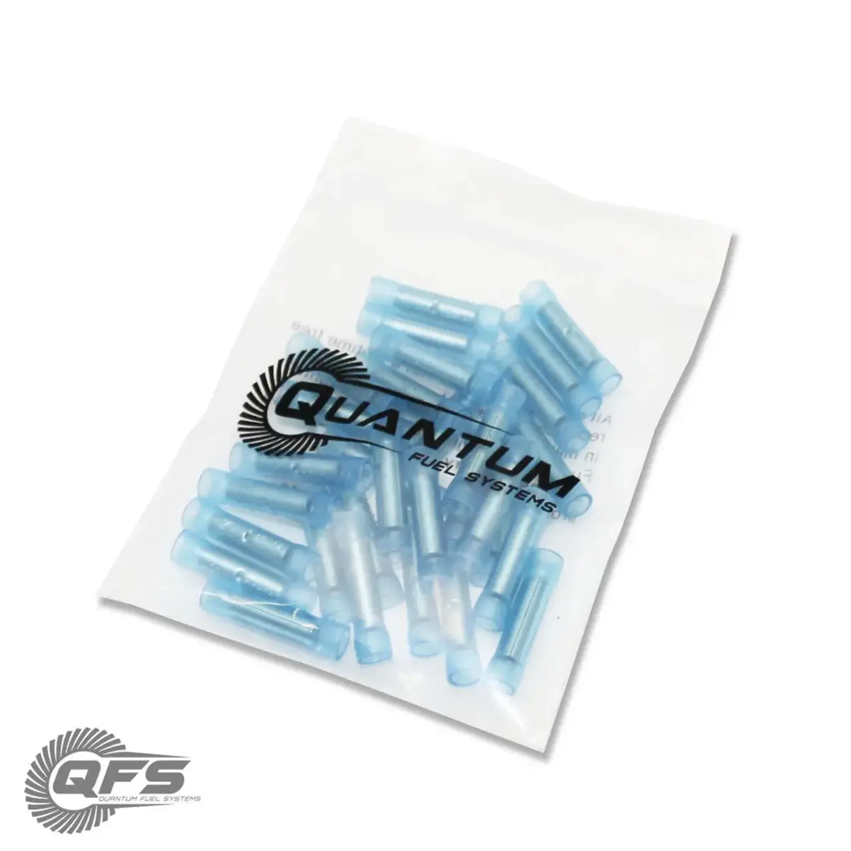 Qfs Blue Crimp And Seal Butt Connectors - Qty 30, Hfp-El-Bc-30 1