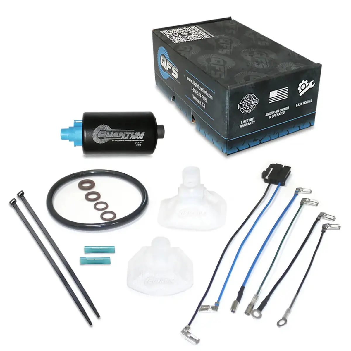 Qfs In-Tank Efi Fuel Pump, Hfp-386-U 1