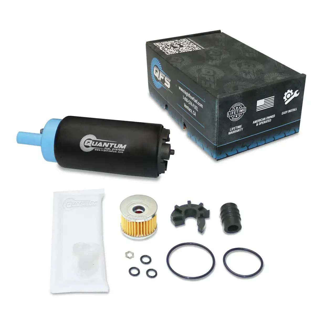 Qfs Ktm Efi Fuel Pump + Filter Kit, Hfp-Ppn17-Ktm 1