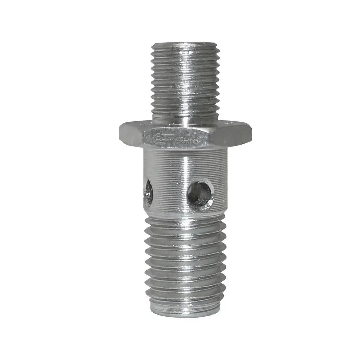 Qfs Quantum 12Mm Banjo Bolt Straight Male Thread Inline Fuel Pump Adapter Fitting, Qfs-Ft27, Replaces 128-3027 1