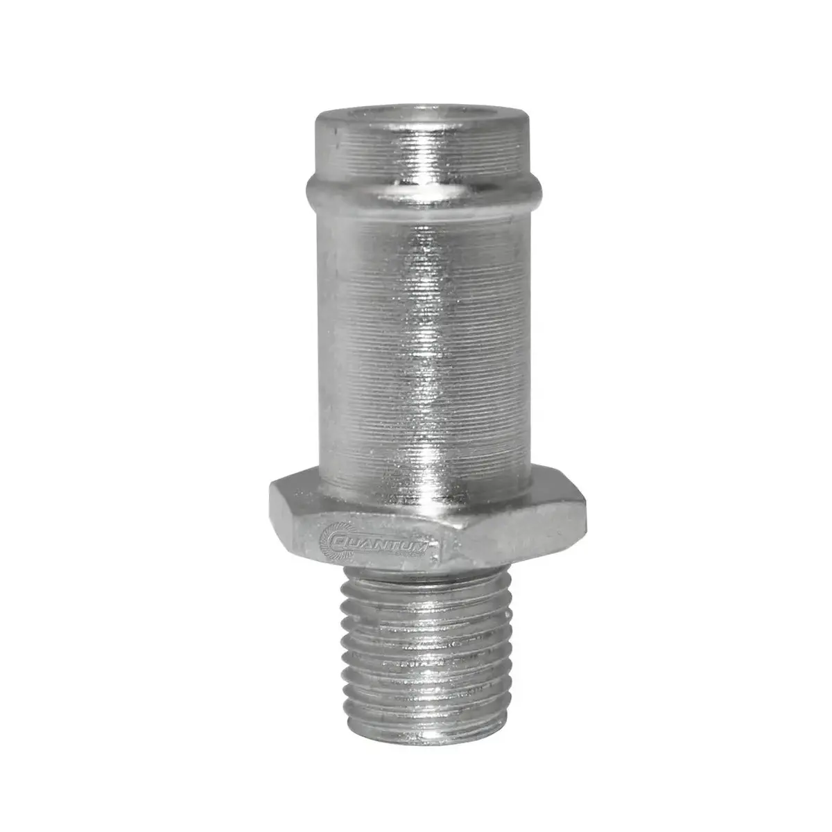 Qfs Quantum 12Mm Od Hose End Inline Fuel Pump Fitting, Qfs-Ft25, Replaces 128-3025 1