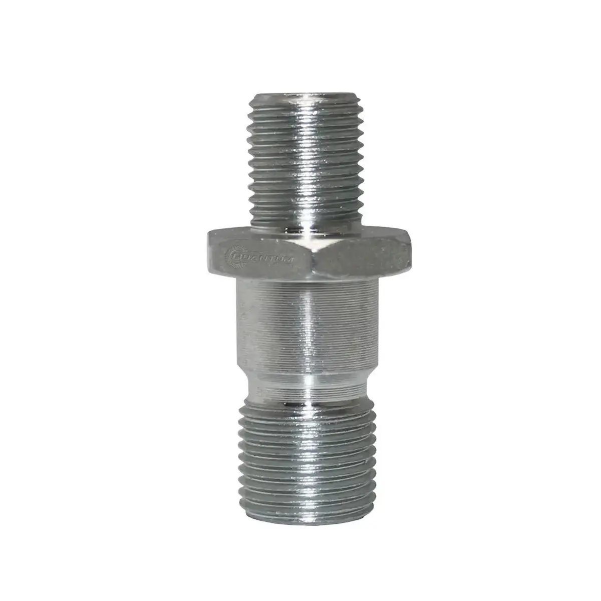 Qfs Quantum 12Mm Threaded Male Inline Fuel Pump Fitting, Qfs-Ft75, Replaces 128-3075 1
