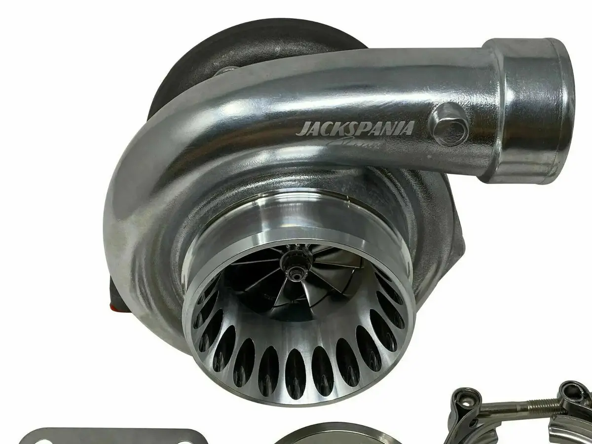 Billet Wheel Dual Ball Bearing Turbocharger Gt35 Gtx3582r T3 0.82 A/R V-Band 4-Bolt 1