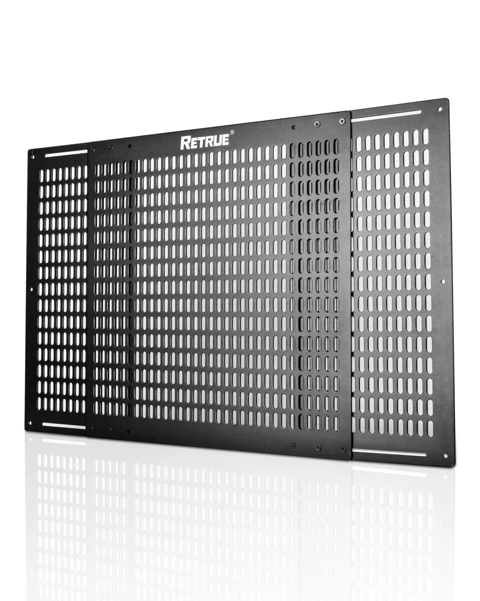 Retrue Adjustable RV Screen Door Mesh Guard – Aluminum Pet-Resistant Grille for Campers & Travel Trailers