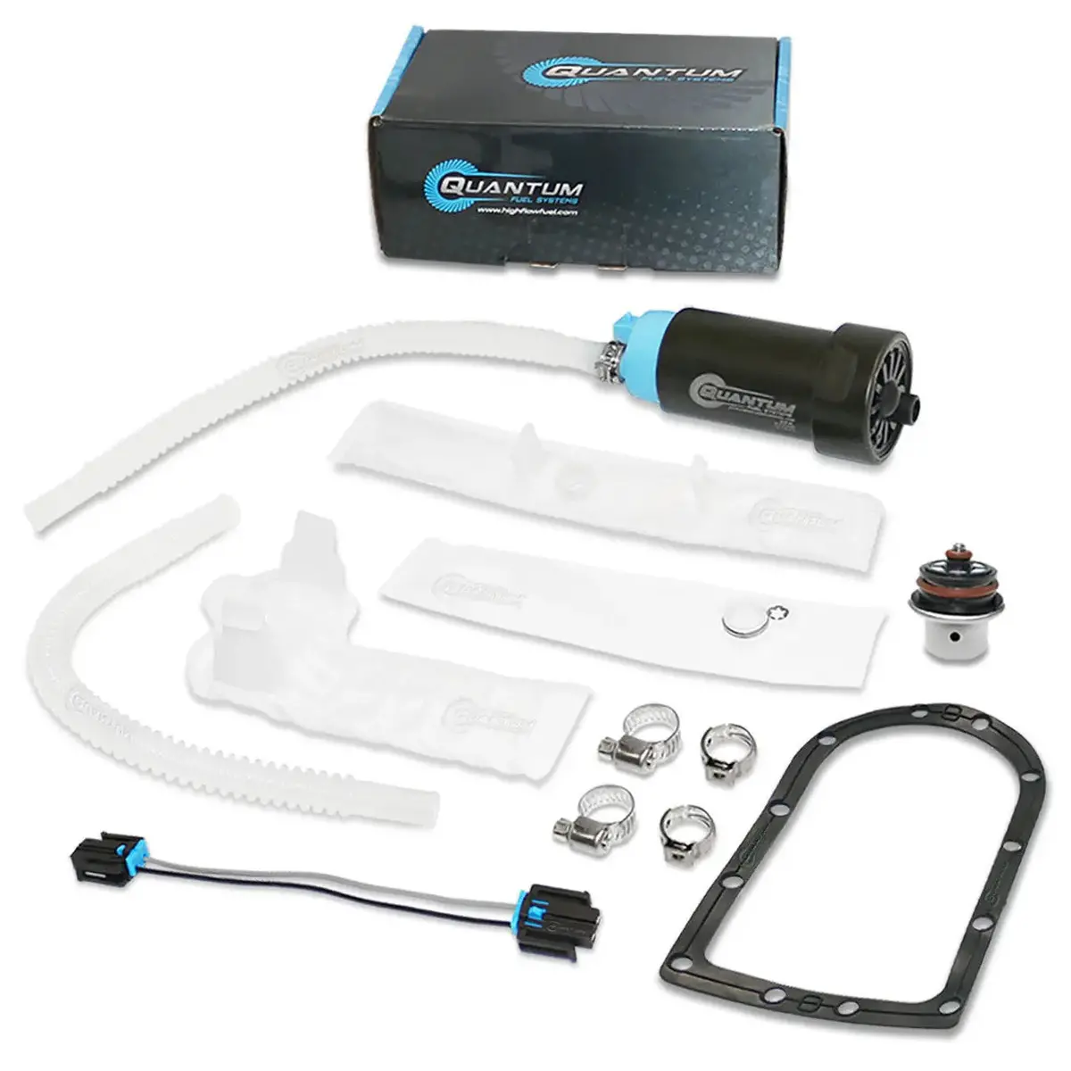 Qfs In-Tank Fuel Pump W/ Regulator & Tank Seal, Hfp-370Hd-Rt5 1