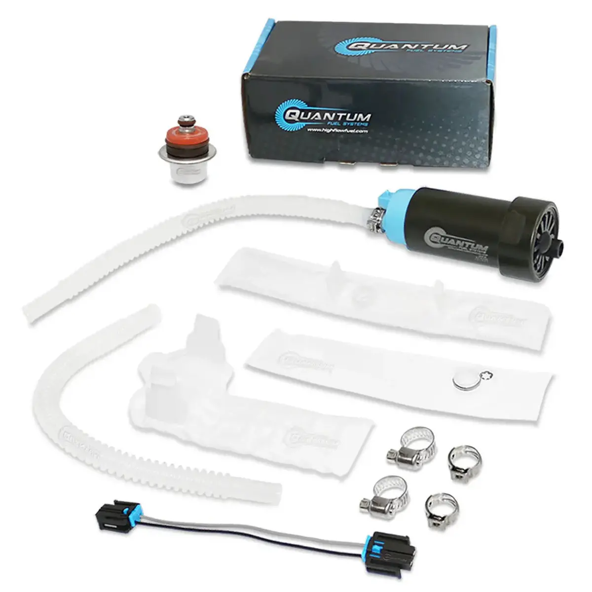 Qfs In-Tank Fuel Pump W/ Regulator, Hfp-370Hd-R2 1