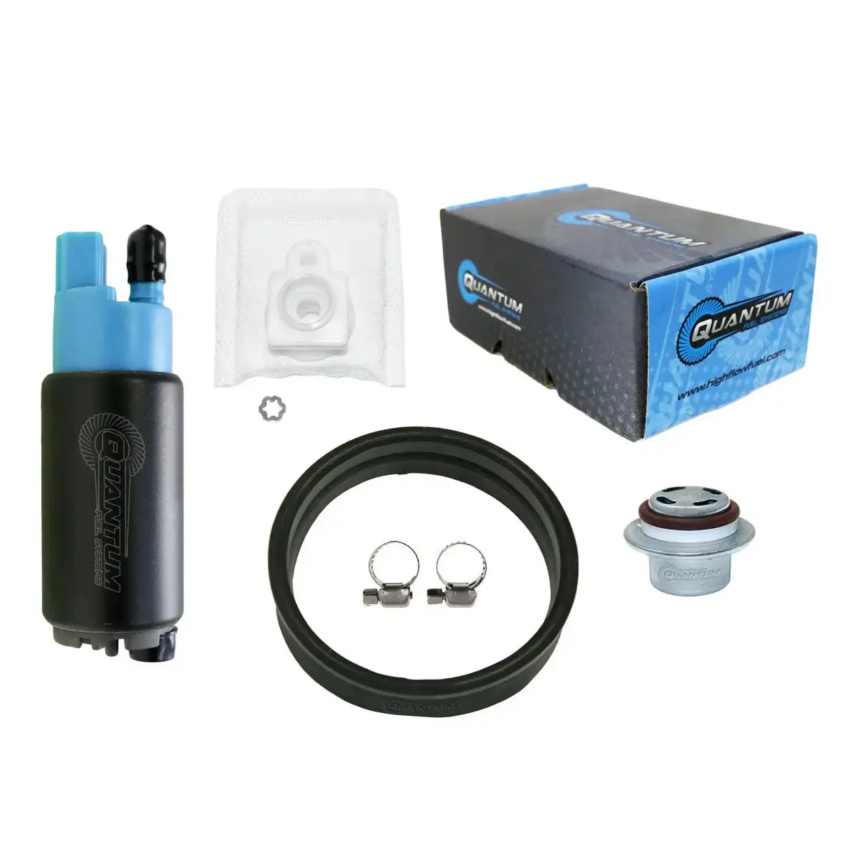 Qfs Oem Replacement In-Tank Efi Fuel Pump W/ Regulator, Tank Seal, Strainer, Hfp-382-Kqrt 1