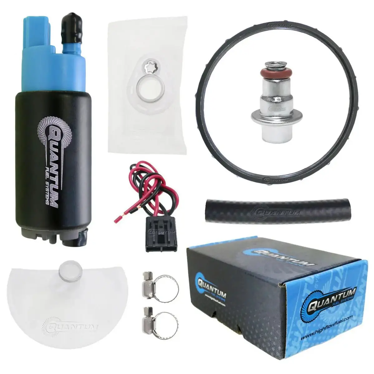 Qfs Oem Replacement In-Tank Efi Fuel Pump W/ Regulator, Tank Seal, Strainer, Hfp-382-Yr3t50 1
