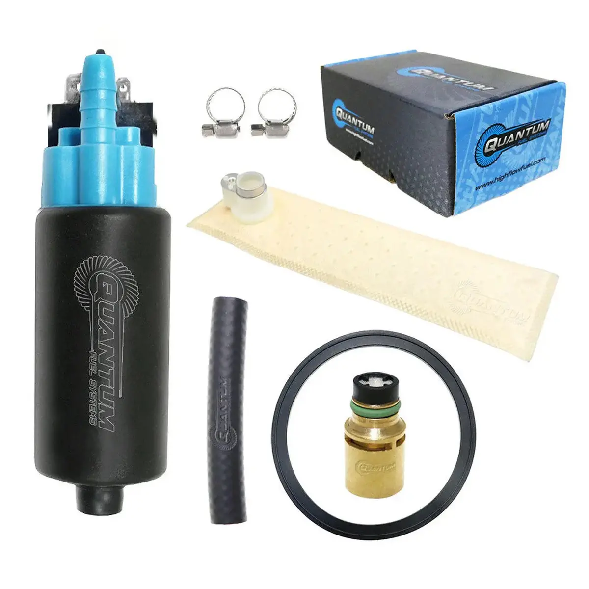 Qfs Oem Replacement In-Tank Efi Fuel Pump W/ Regulator, Tank Seal, Strainer, Hfp-456-R2t 1