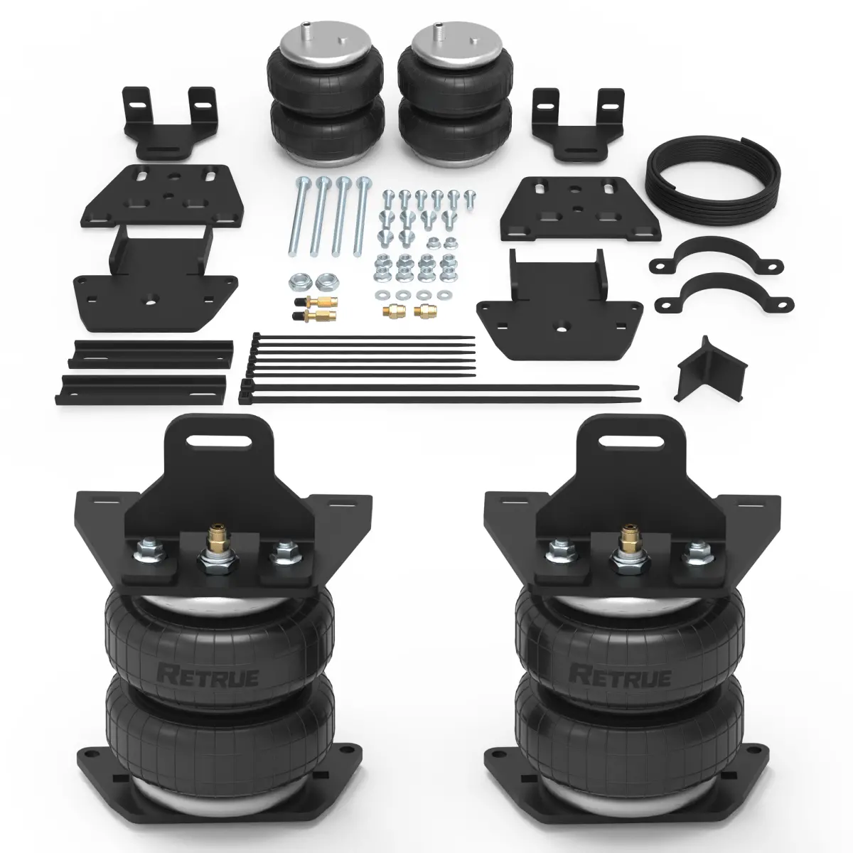 Retrue Air Suspension Kit for 2022–2026 Toyota Tundra – 5,000 lb Coil-Spring Compatible System, Firestone Ride-Rite 2628 Replacement