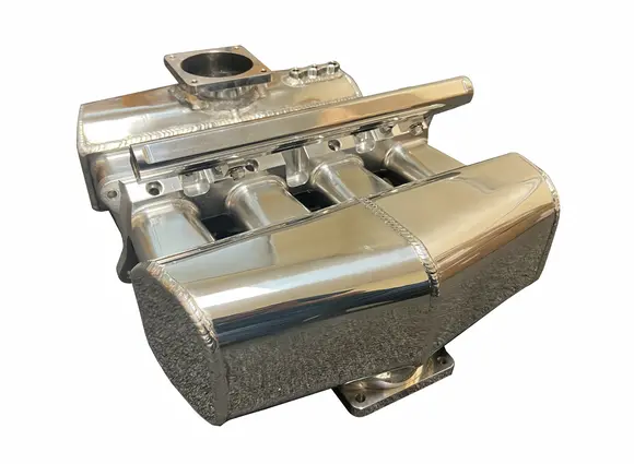 K Series K20 K24 Center Feed Intake Manifold With Brushed Fuel Rail 1
